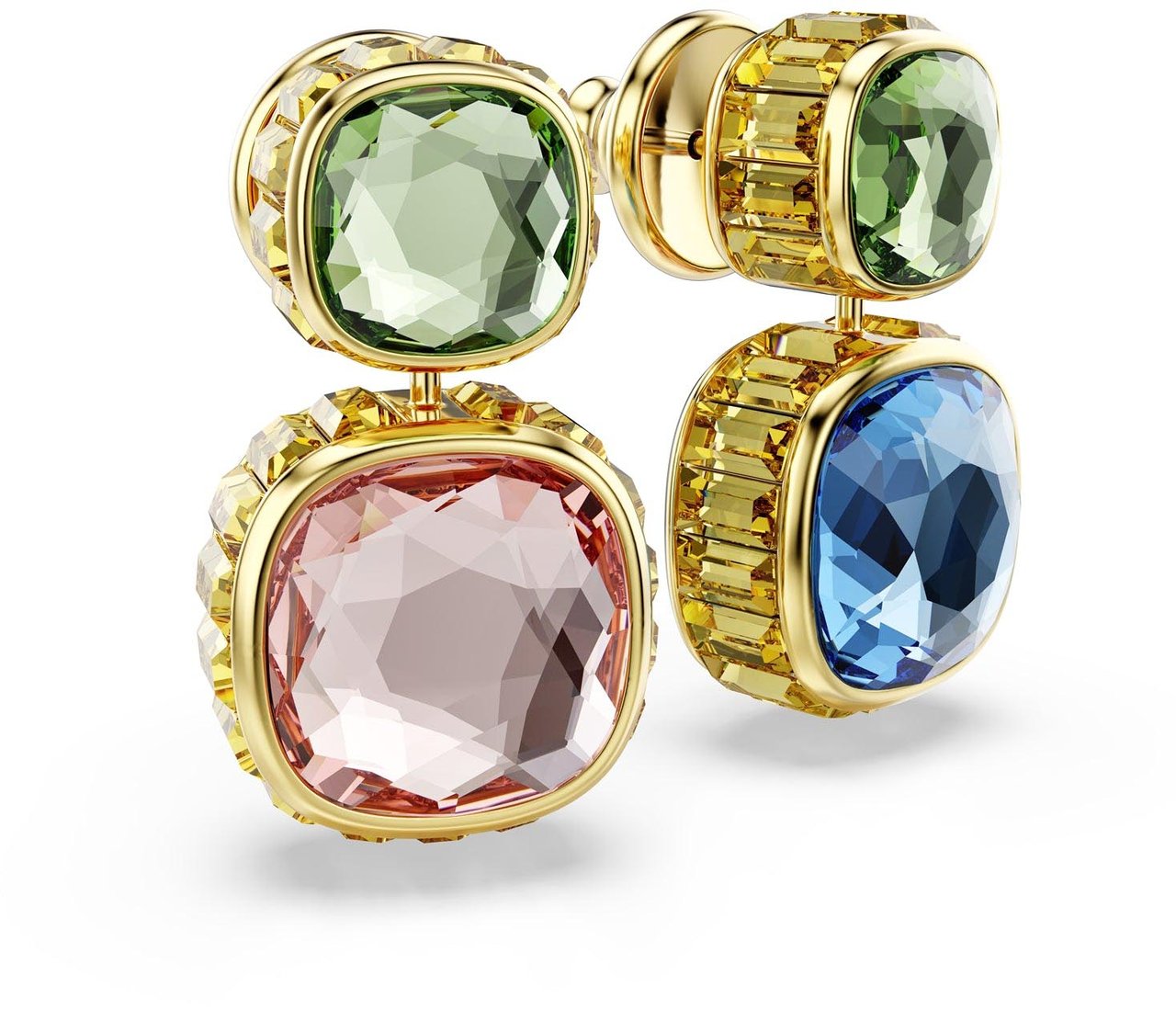 Swarovski - Oorbellen - Goud Divers