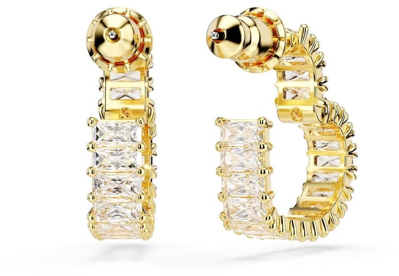 Swarovski Matrix - Oorbellen - Goud Goud