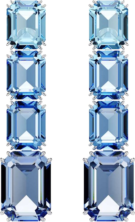 Swarovski Millenia - Oorbellen - Blauw Blauw