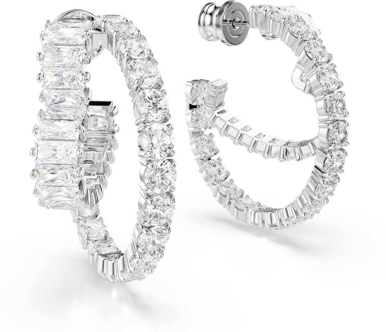 Swarovski - Oorbellen - Zilver Divers