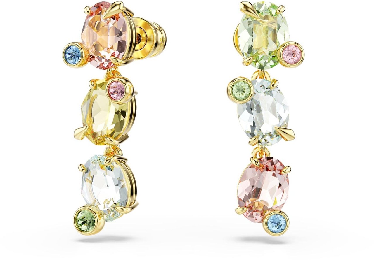 Swarovski - Oorbellen - Goud Divers