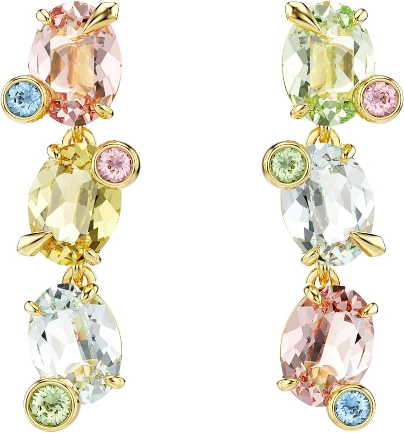Swarovski - Oorbellen - Goud Divers
