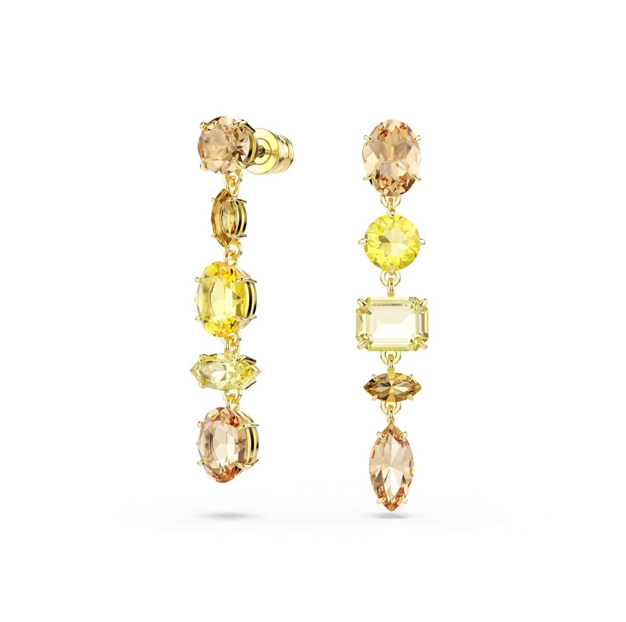 Swarovski - Oorbellen - Goud Goud