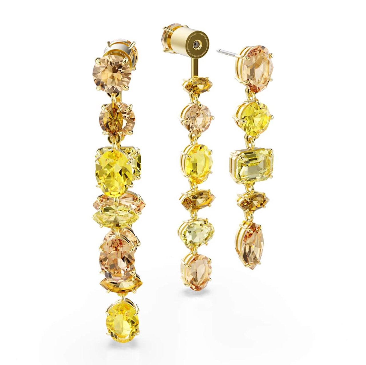 Swarovski - Oorbellen - Goud Goud