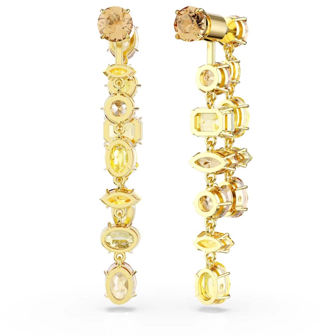 Swarovski - Oorbellen - Goud Goud