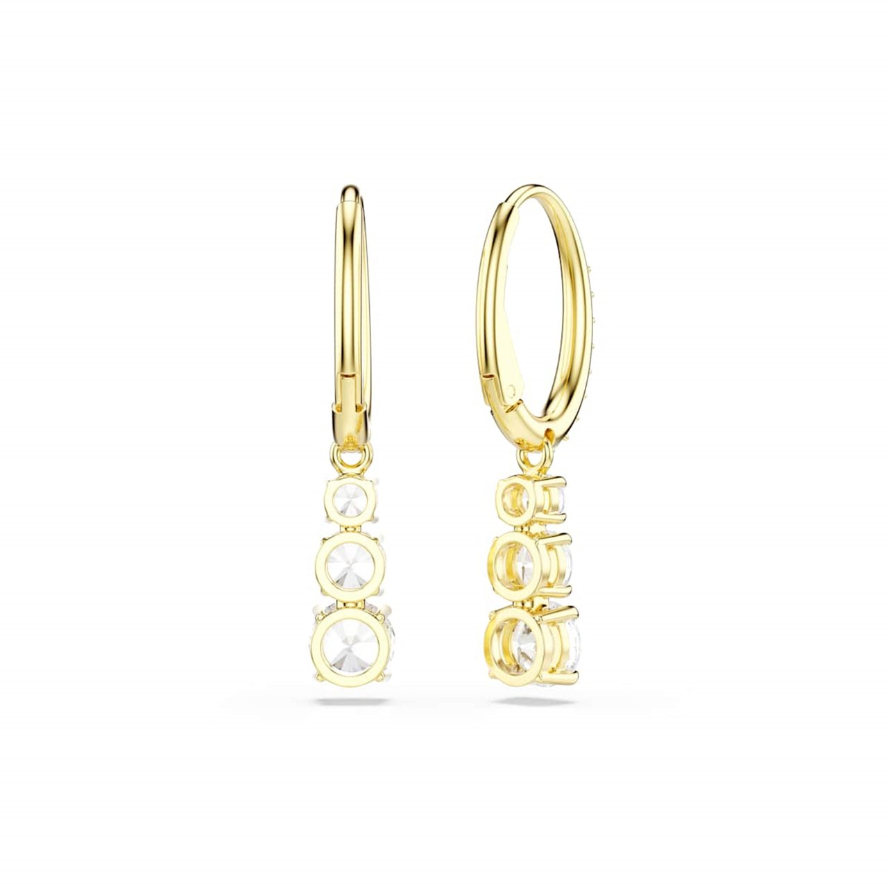 Swarovski - Oorbellen - Goud Goud