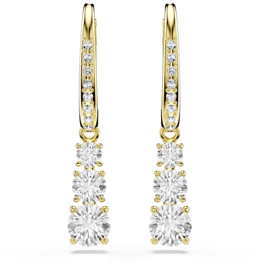 Swarovski - Oorbellen - Goud Goud