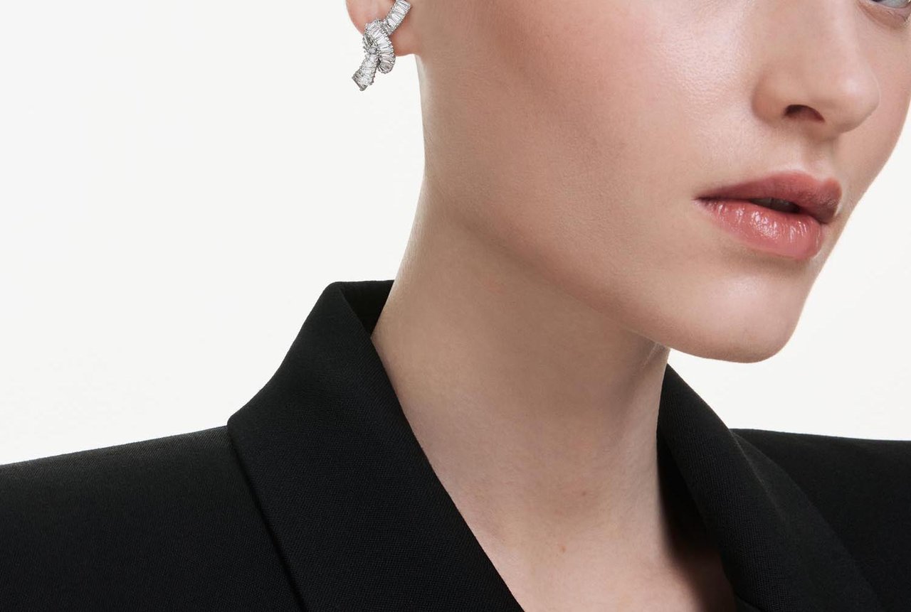 Swarovski - Oorbellen - Zilver Zilver