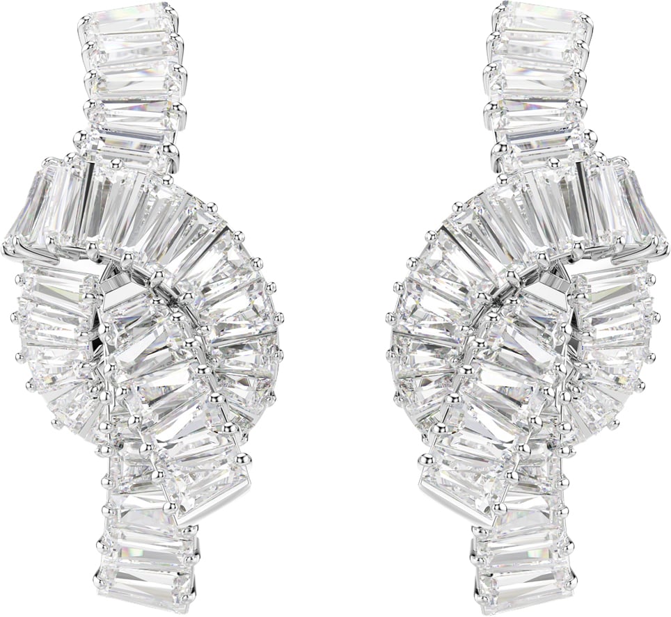 Swarovski - Oorbellen - Zilver Zilver