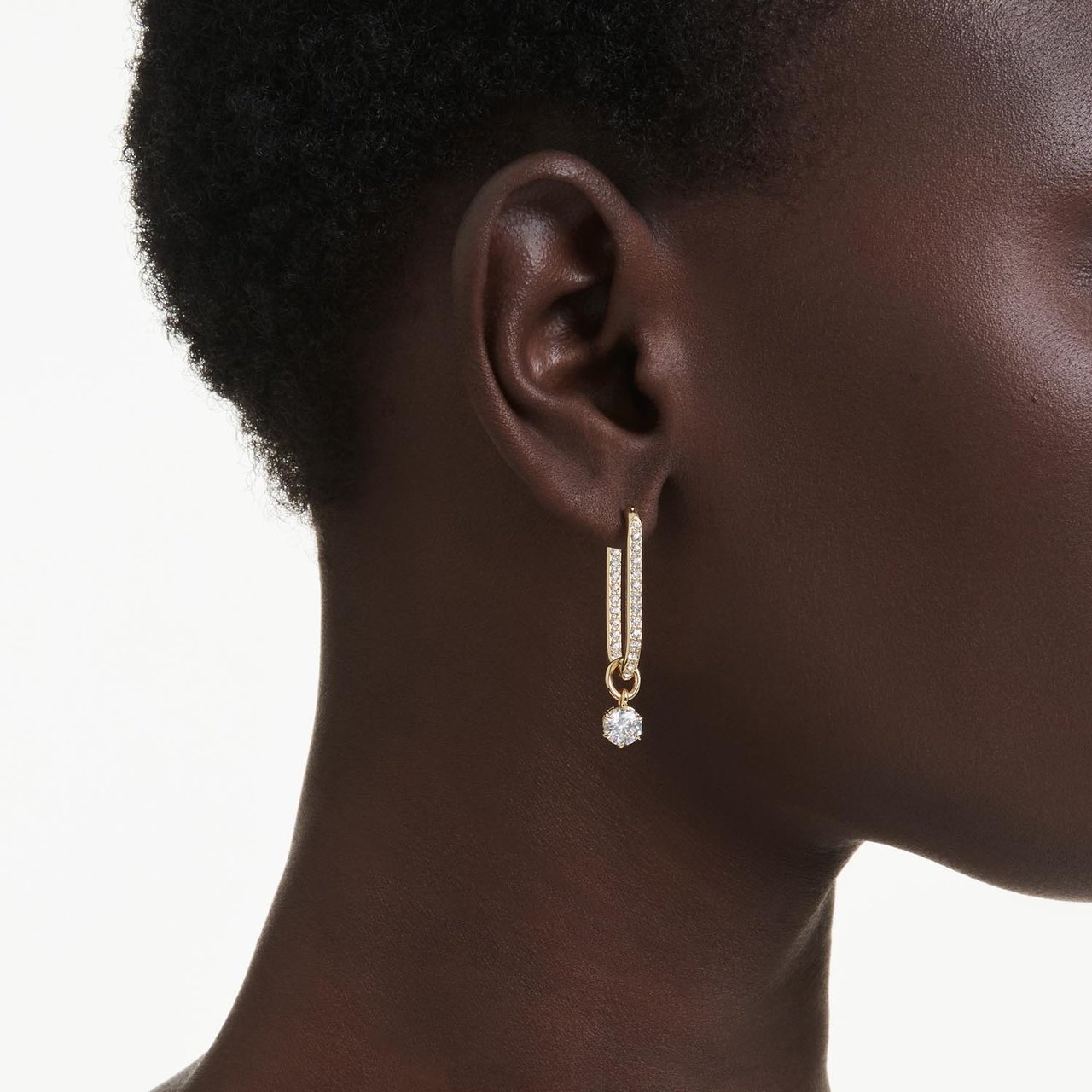 Swarovski - Oorbellen - Goud Goud