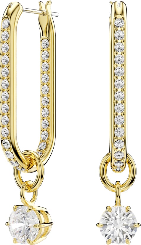 Swarovski - Oorbellen - Goud Goud
