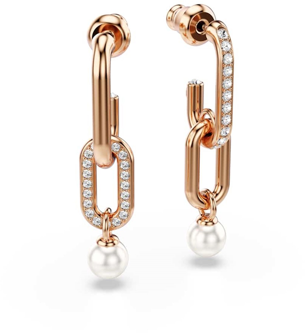 Swarovski - Oorbellen - Roségoud Roze
