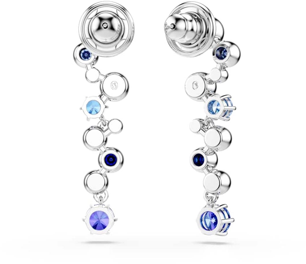 Swarovski - Oorbellen - Blauw Blauw
