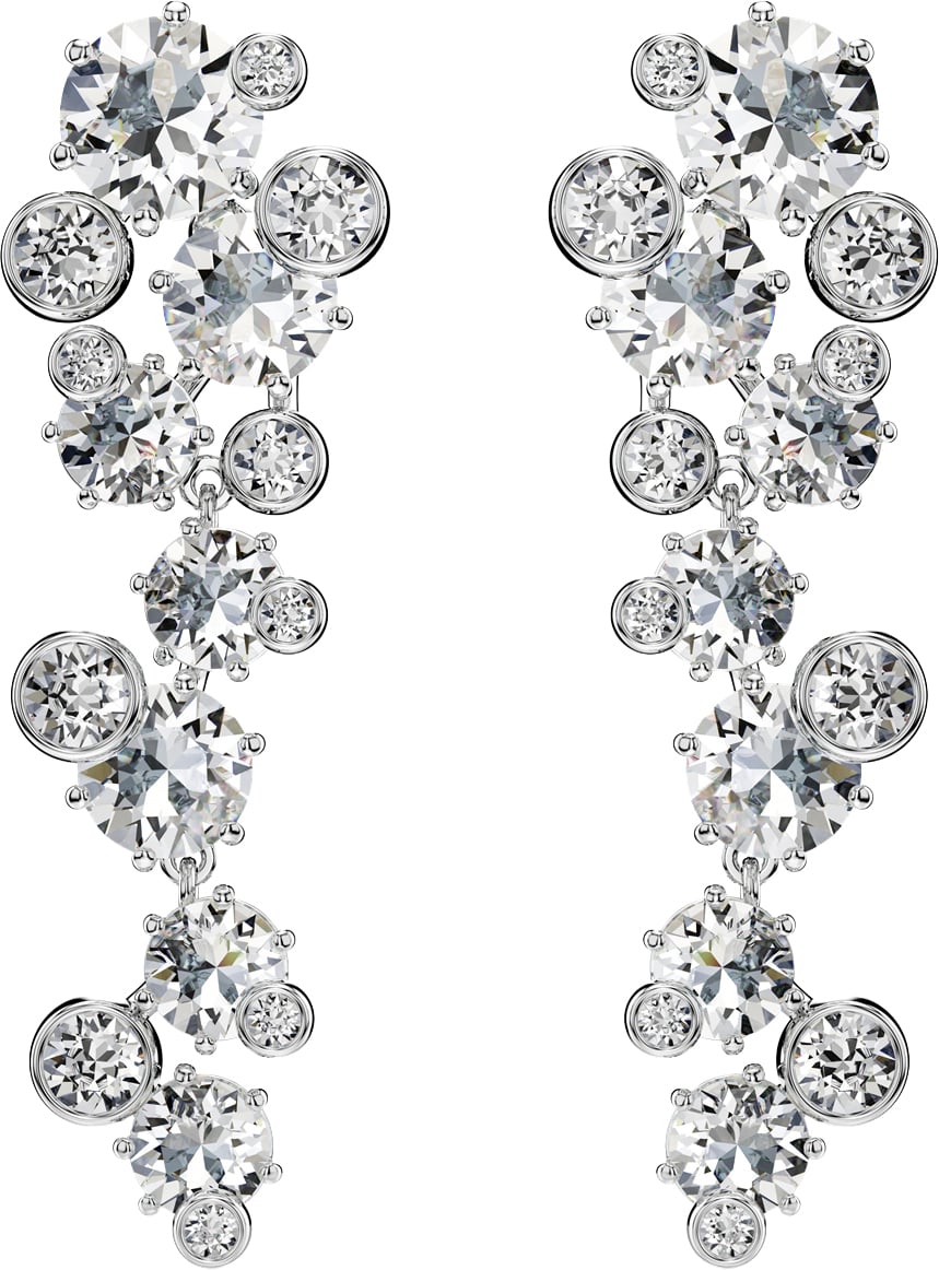 Swarovski - Oorbellen - Zilver Zilver