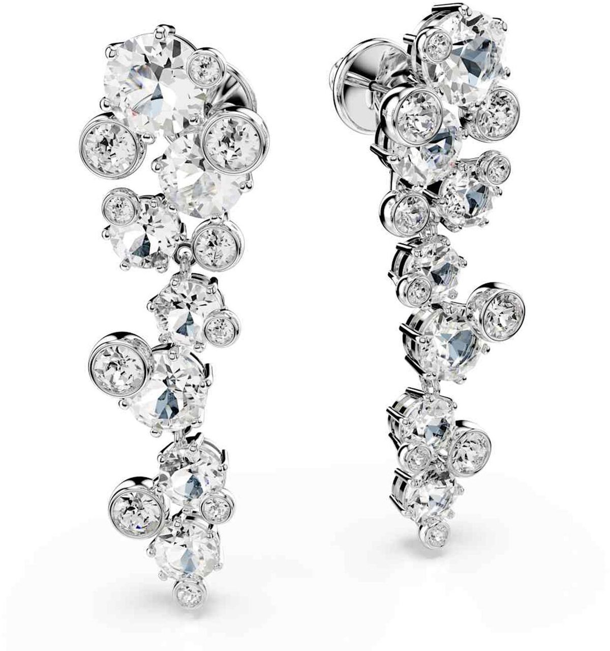 Swarovski - Oorbellen - Zilver Zilver