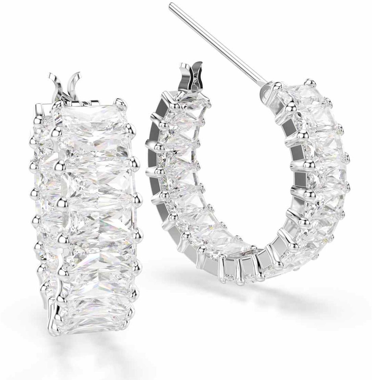 Swarovski - Oorbellen - Zilver Zilver