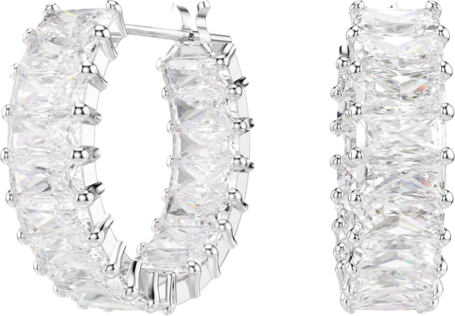Swarovski - Oorbellen - Zilver Zilver