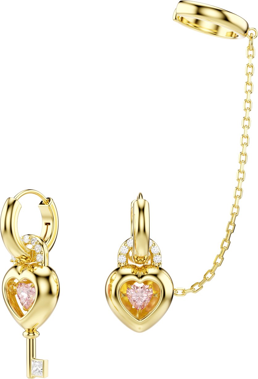 Swarovski - Oorbellen - Goud Goud