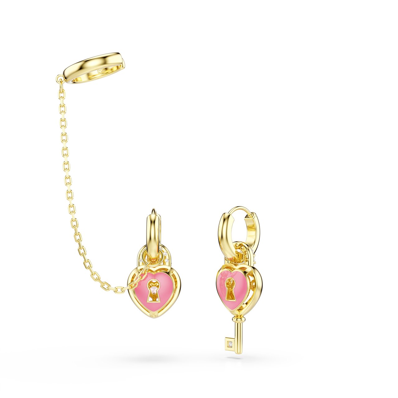 Swarovski - Oorbellen - Goud Goud