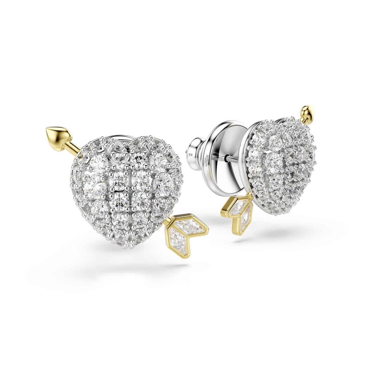 Swarovski - Oorbellen - Goud Divers