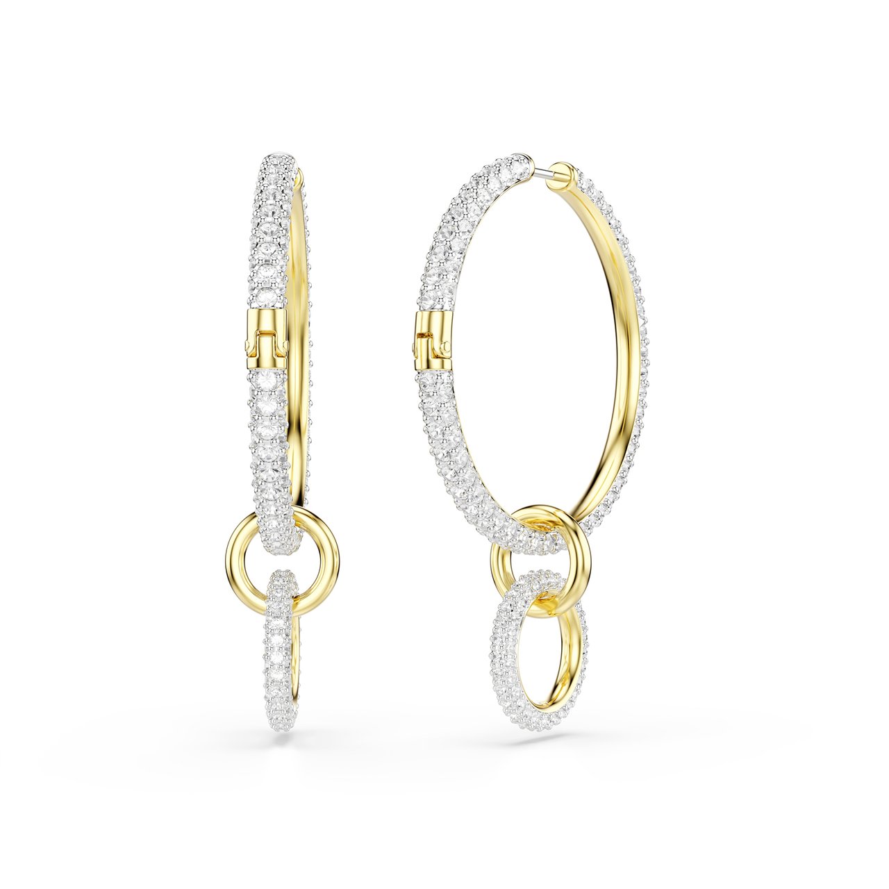 Swarovski - Oorbellen - Goud Goud