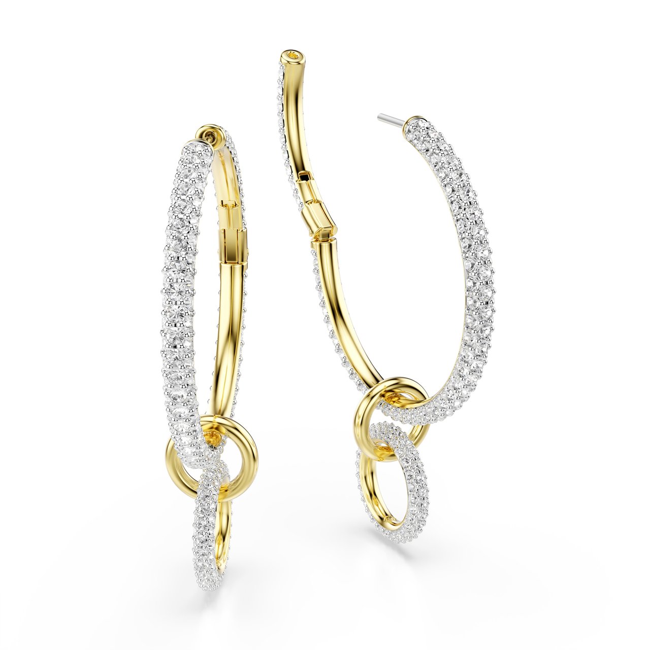 Swarovski - Oorbellen - Goud Goud