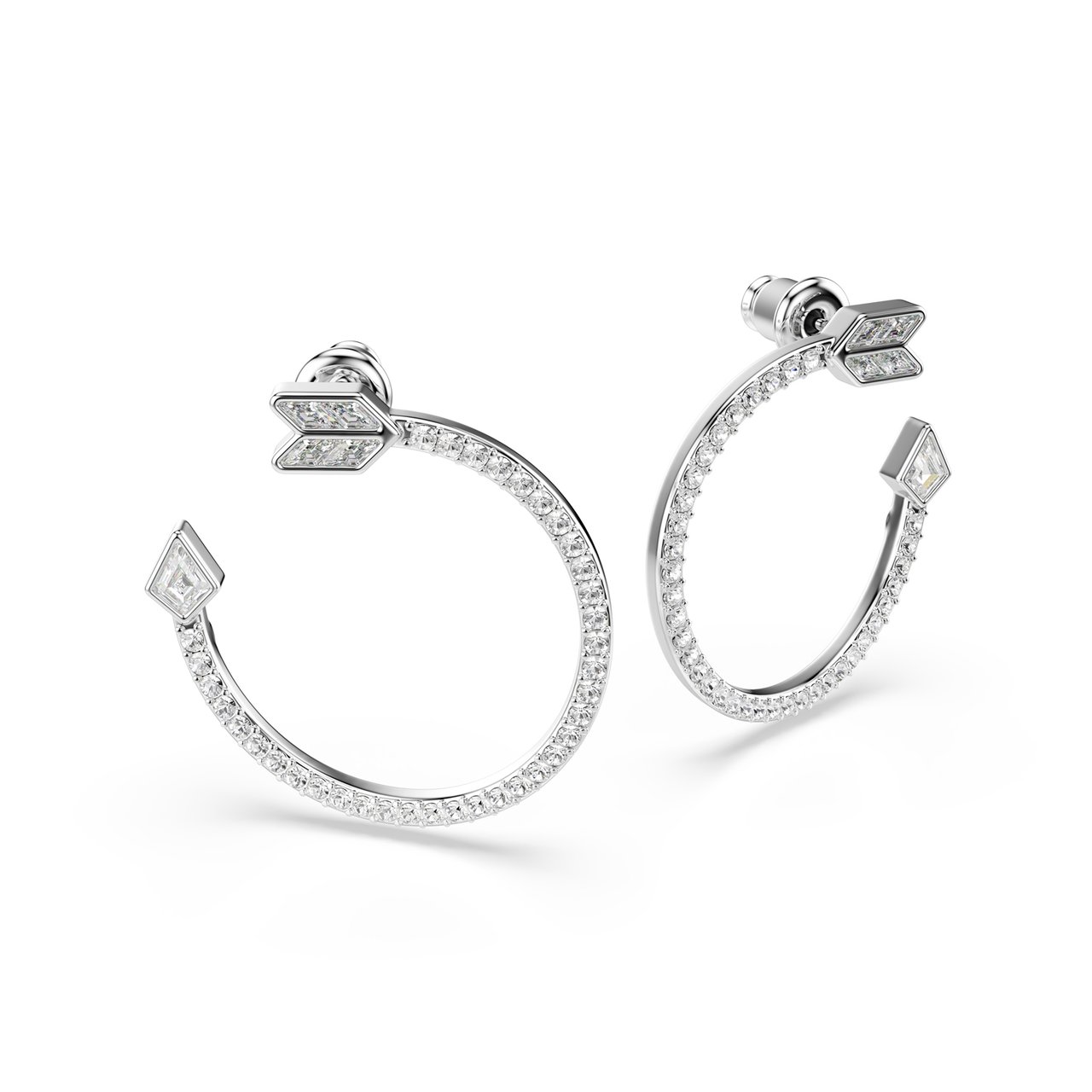 Swarovski - Oorbellen - Zilver Divers