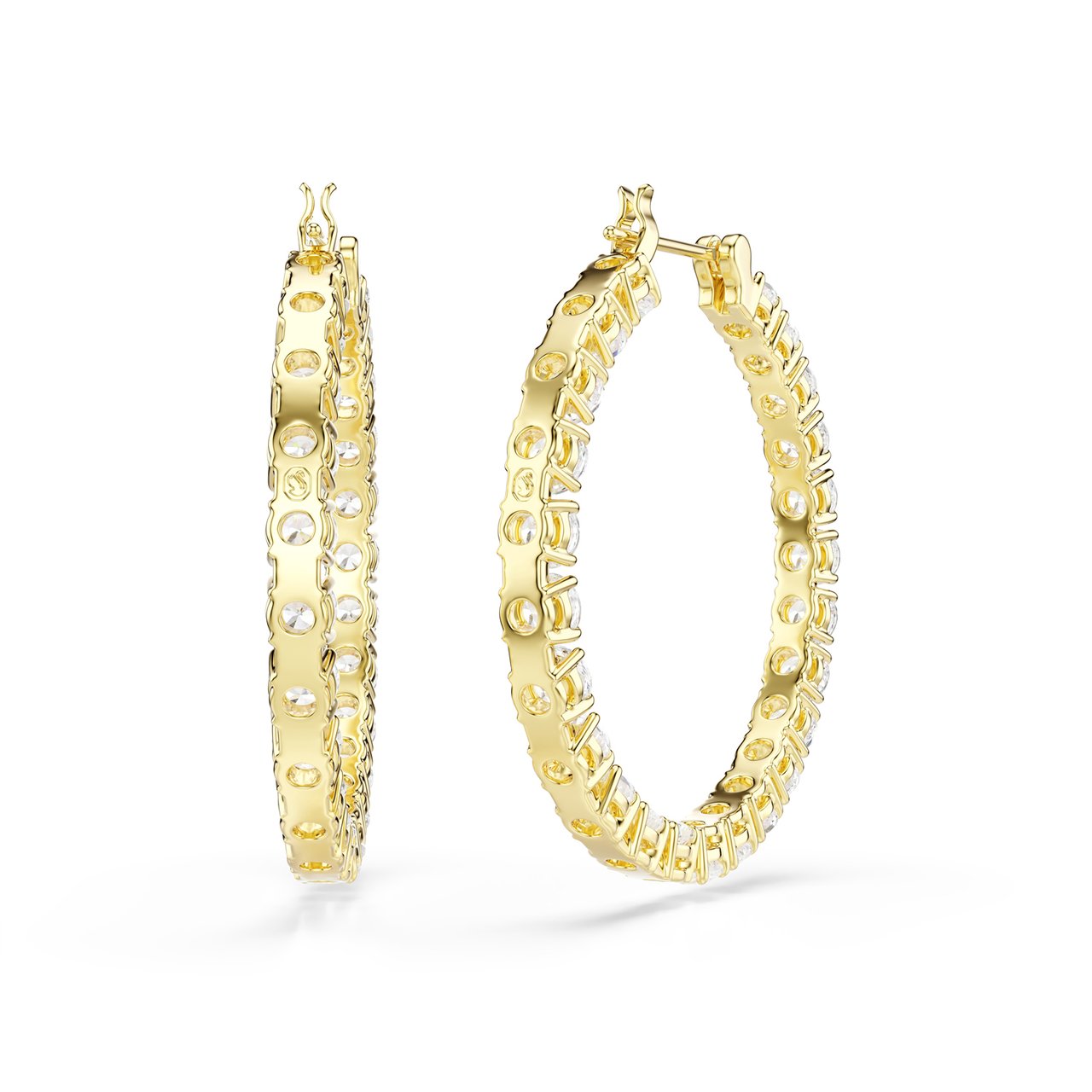 Swarovski - Oorbellen - Goud Goud