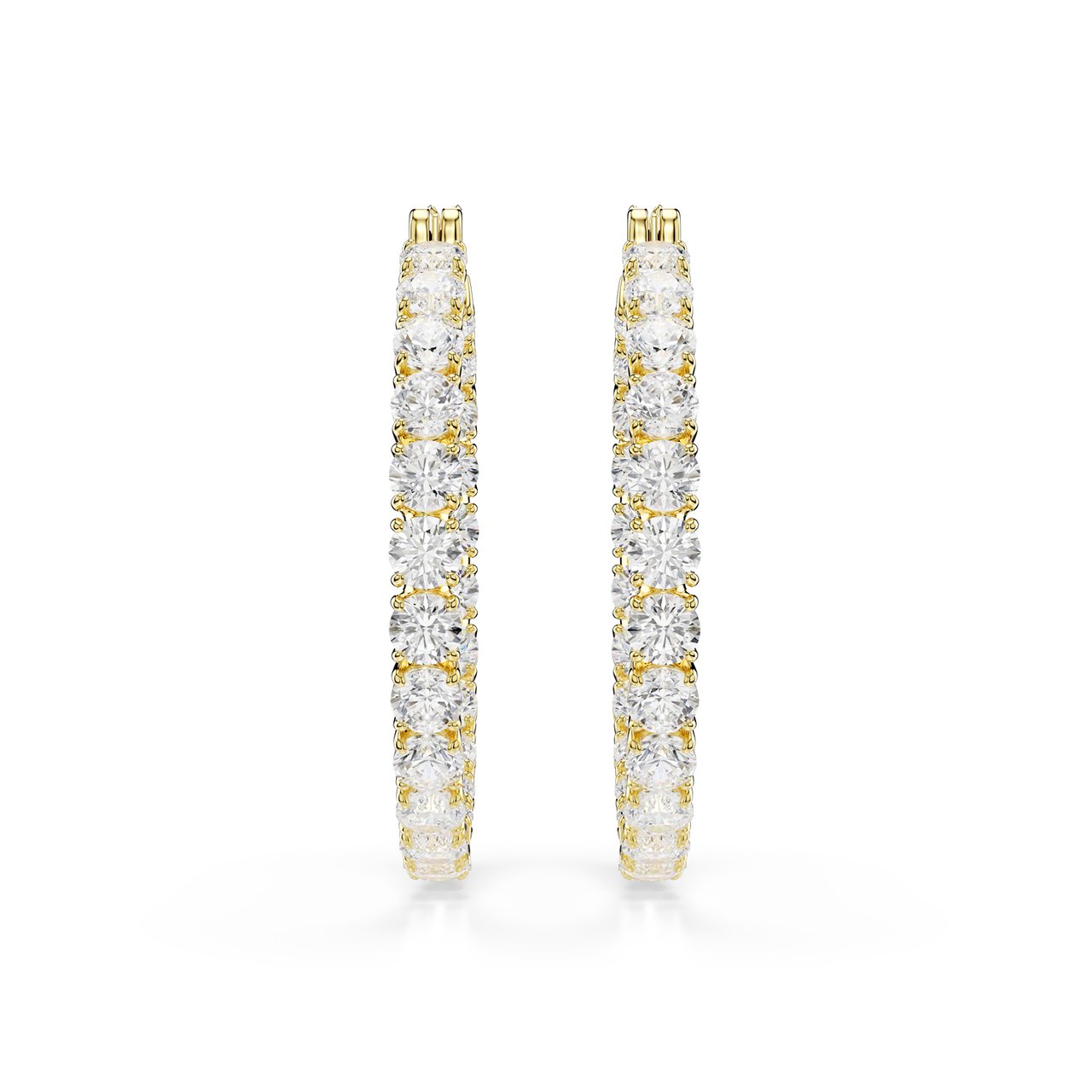 Swarovski - Oorbellen - Goud Goud