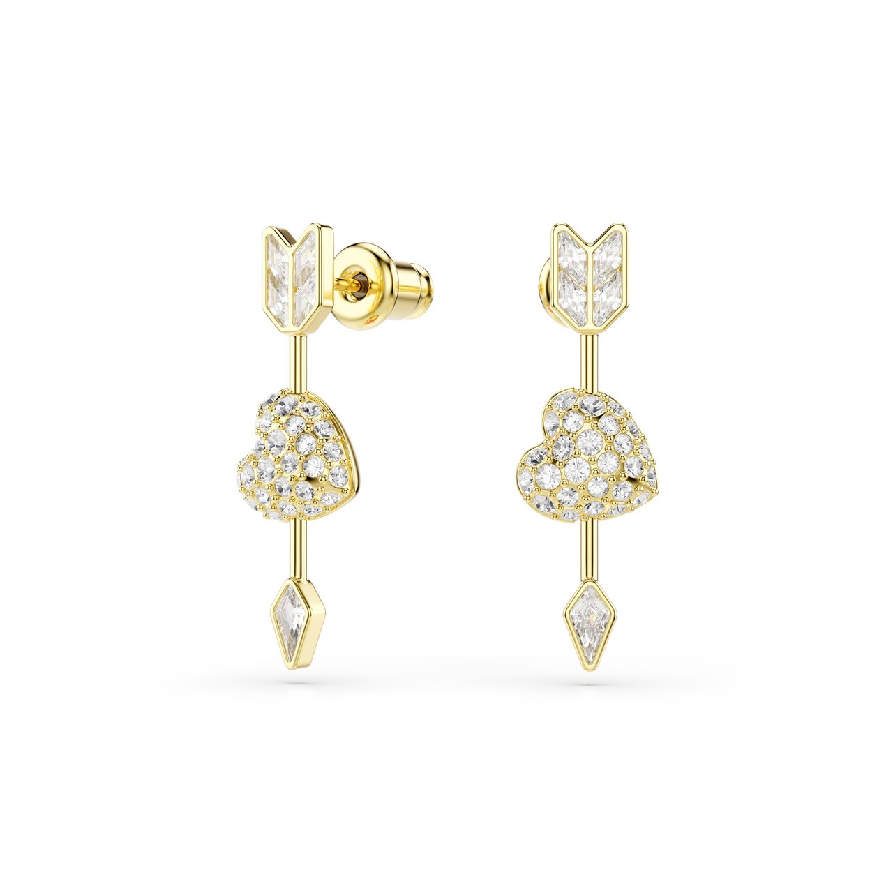 Swarovski - Oorbellen - Goud Goud
