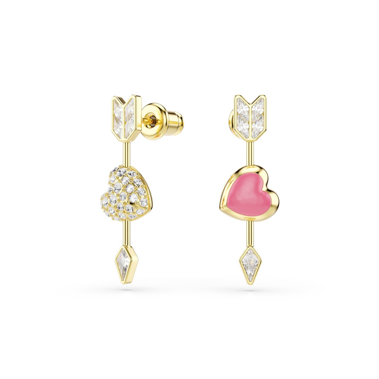 Swarovski - Oorbellen - Goud Goud