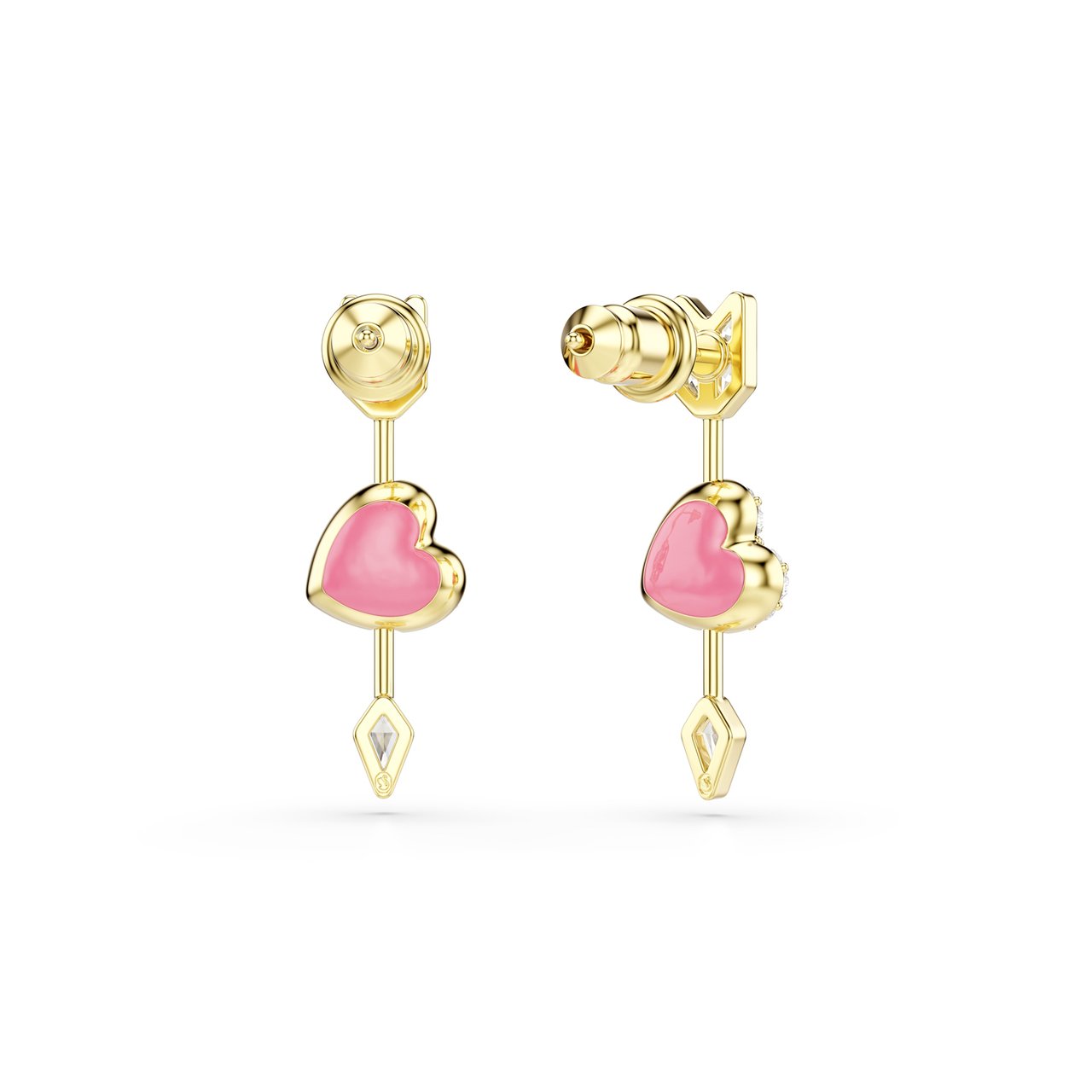 Swarovski - Oorbellen - Goud Goud