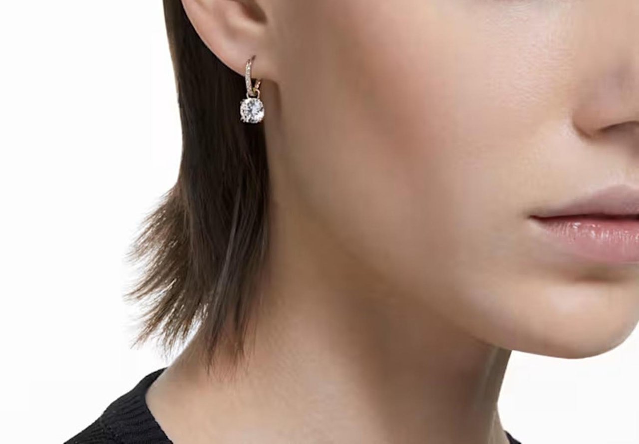 Swarovski Constella - Oorbellen - Goud Goud