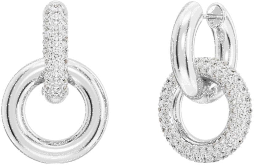 Swarovski Dextera - Oorbellen - Zilver Zilver