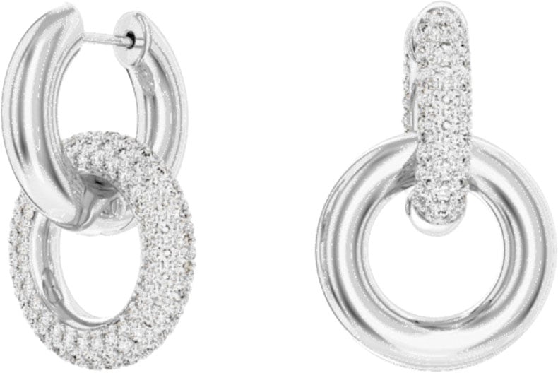 Swarovski Dextera - Oorbellen - Zilver Zilver