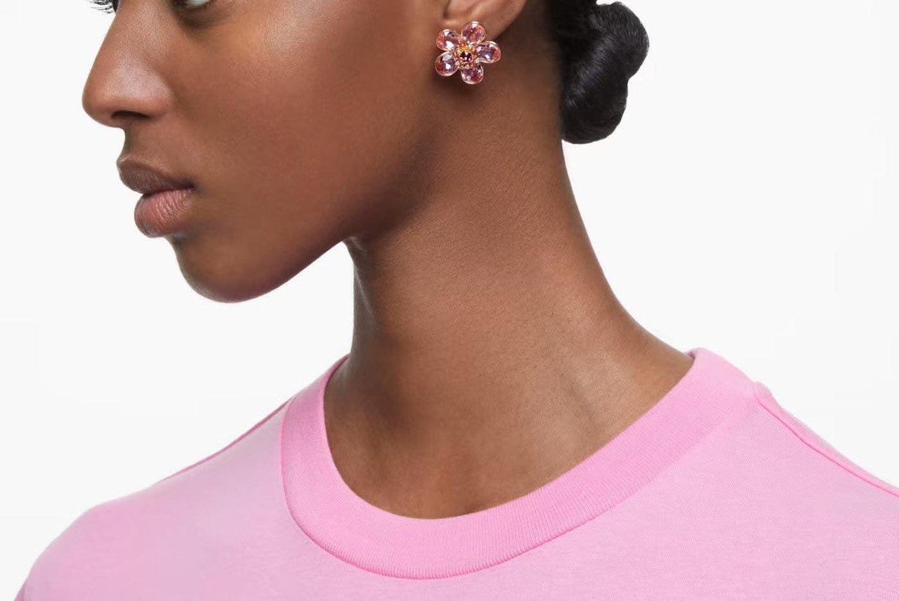 Swarovski Florere - Oorbellen - Goud Goud