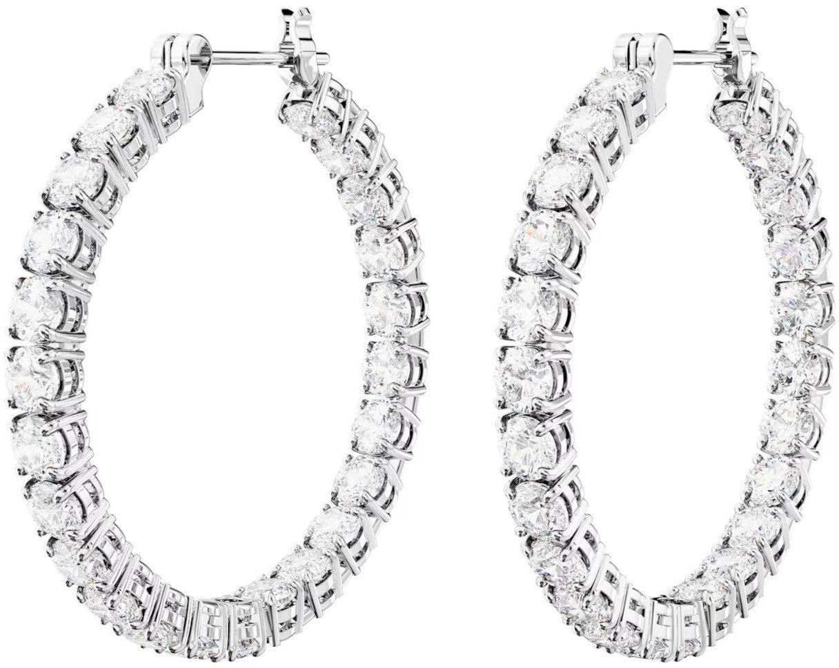 Swarovski Matrix - Oorbellen - Zilver Divers