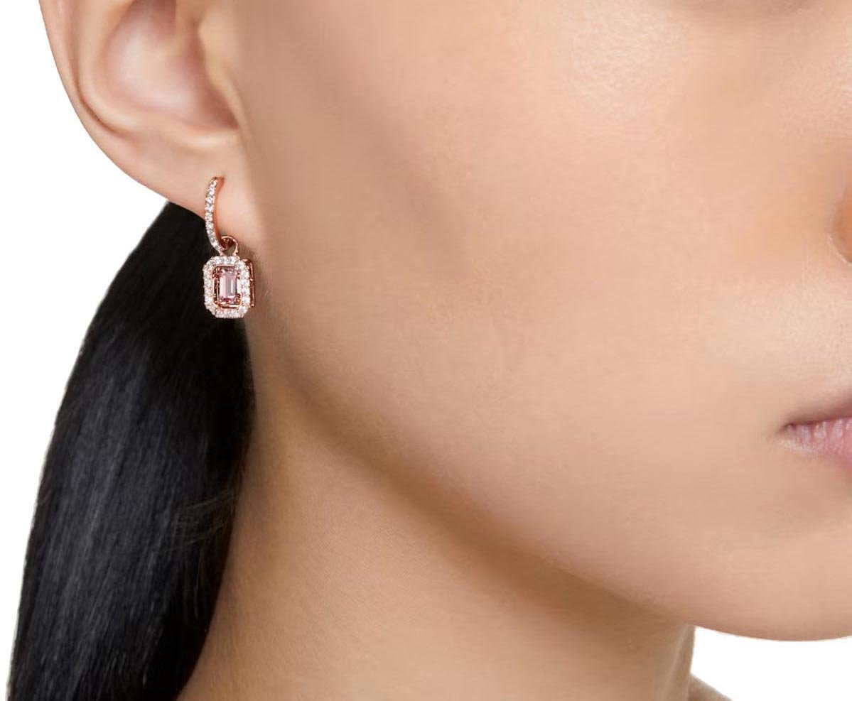 Swarovski Millenia - Oorbellen - Roségoud Roze