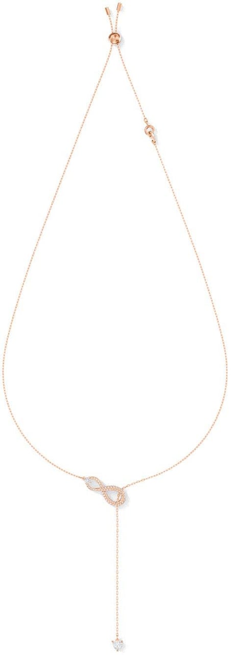 Swarovski Infinity - Ketting - Roségoud Roze