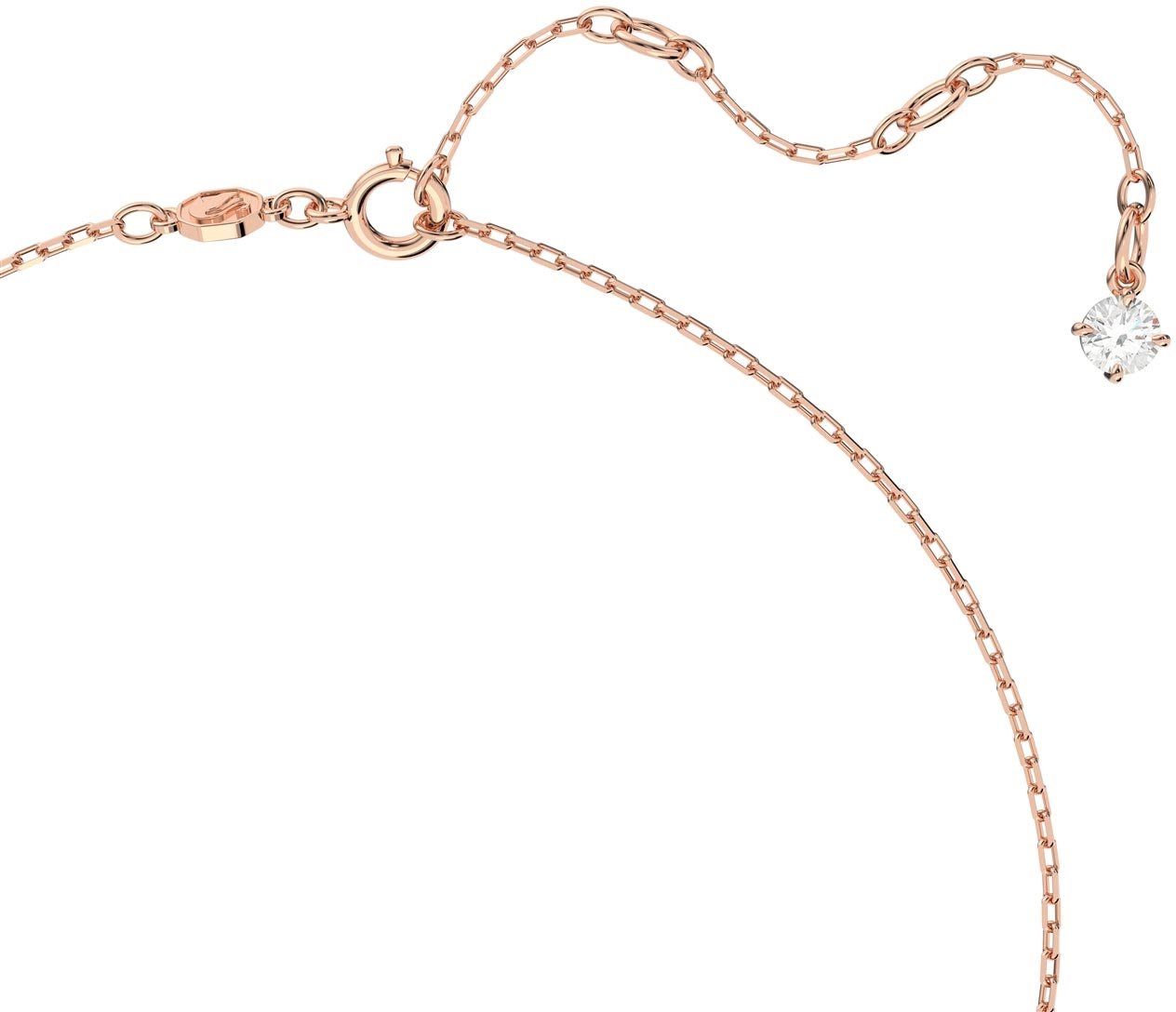 Swarovski Millenia - Ketting - PaarsRoségoud Paars