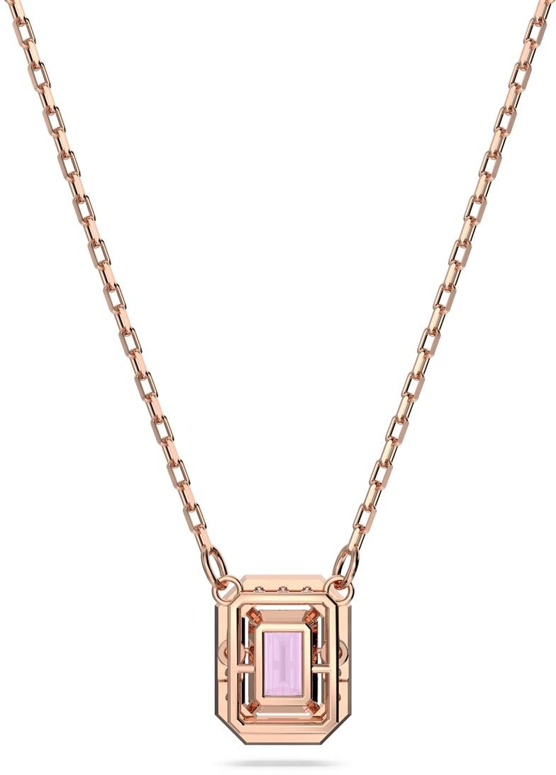 Swarovski Millenia - Ketting - PaarsRoségoud Paars