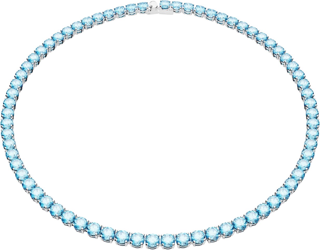 Swarovski Matrix - Ketting - Zilver Zilver
