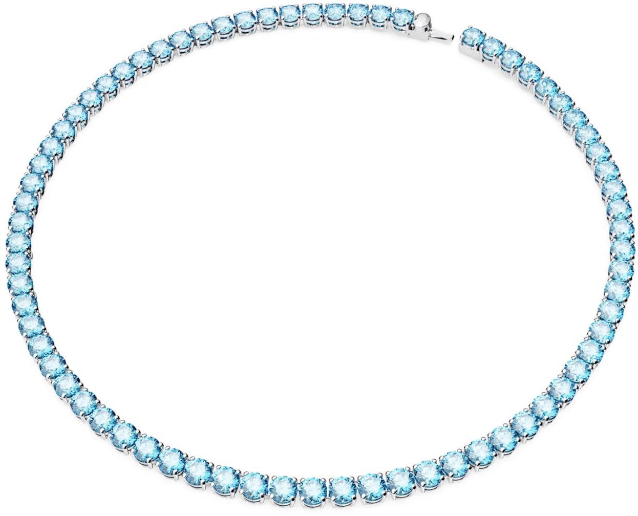 Swarovski Matrix - Ketting - Zilver Zilver