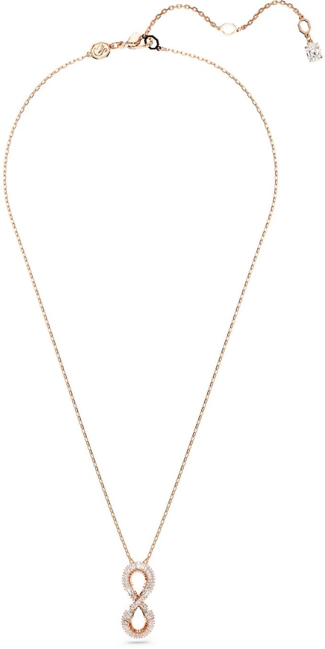 Swarovski Hyperbola - Ketting - Roségoud Roze