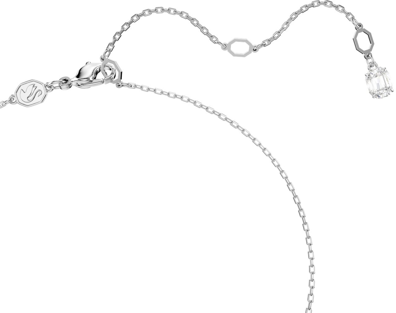 Swarovski Hyperbola - Ketting - Zilver Zilver