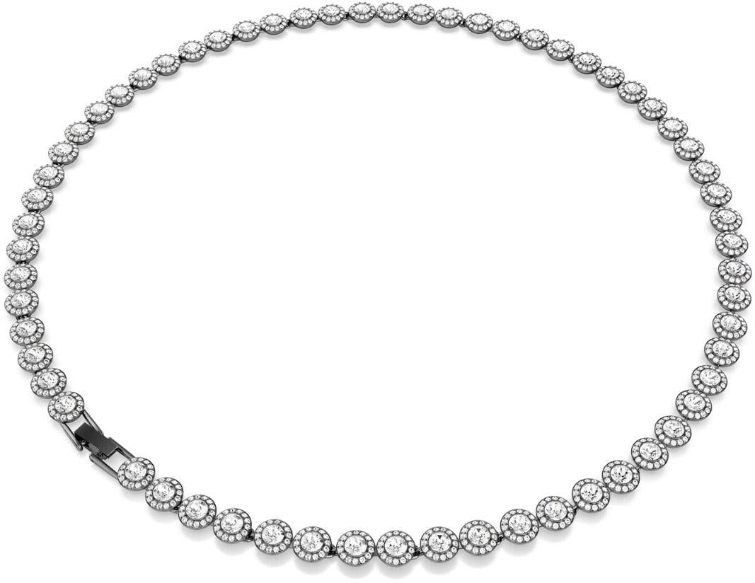 Swarovski - Ketting - Grijs Grijs