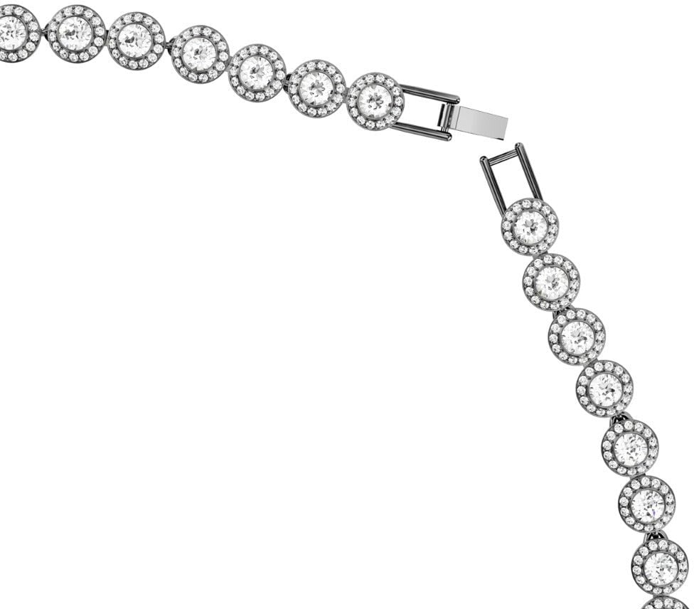 Swarovski - Ketting - Grijs Grijs