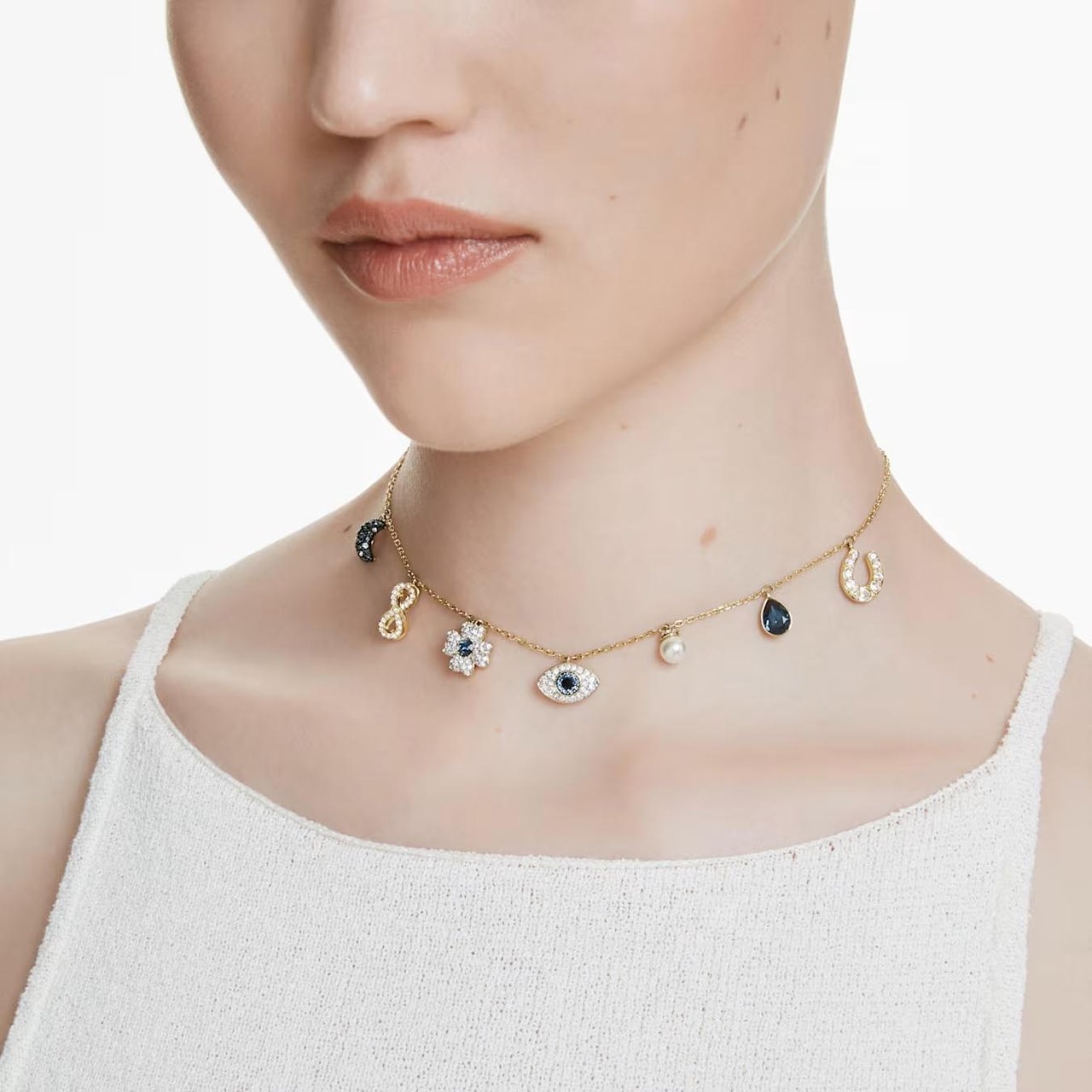 Swarovski Symbol - Ketting - Goud Goud