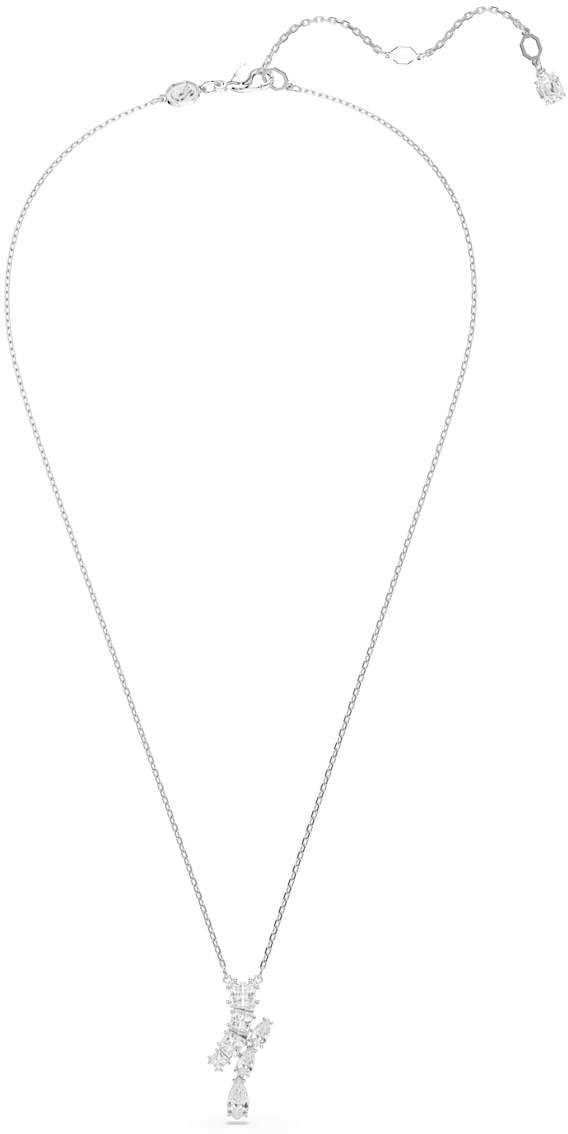 Swarovski Matrix - Ketting - Zilver Zilver