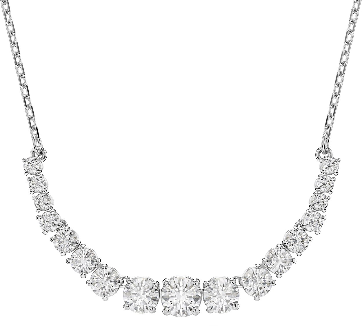 Swarovski - Ketting - Zilver Divers